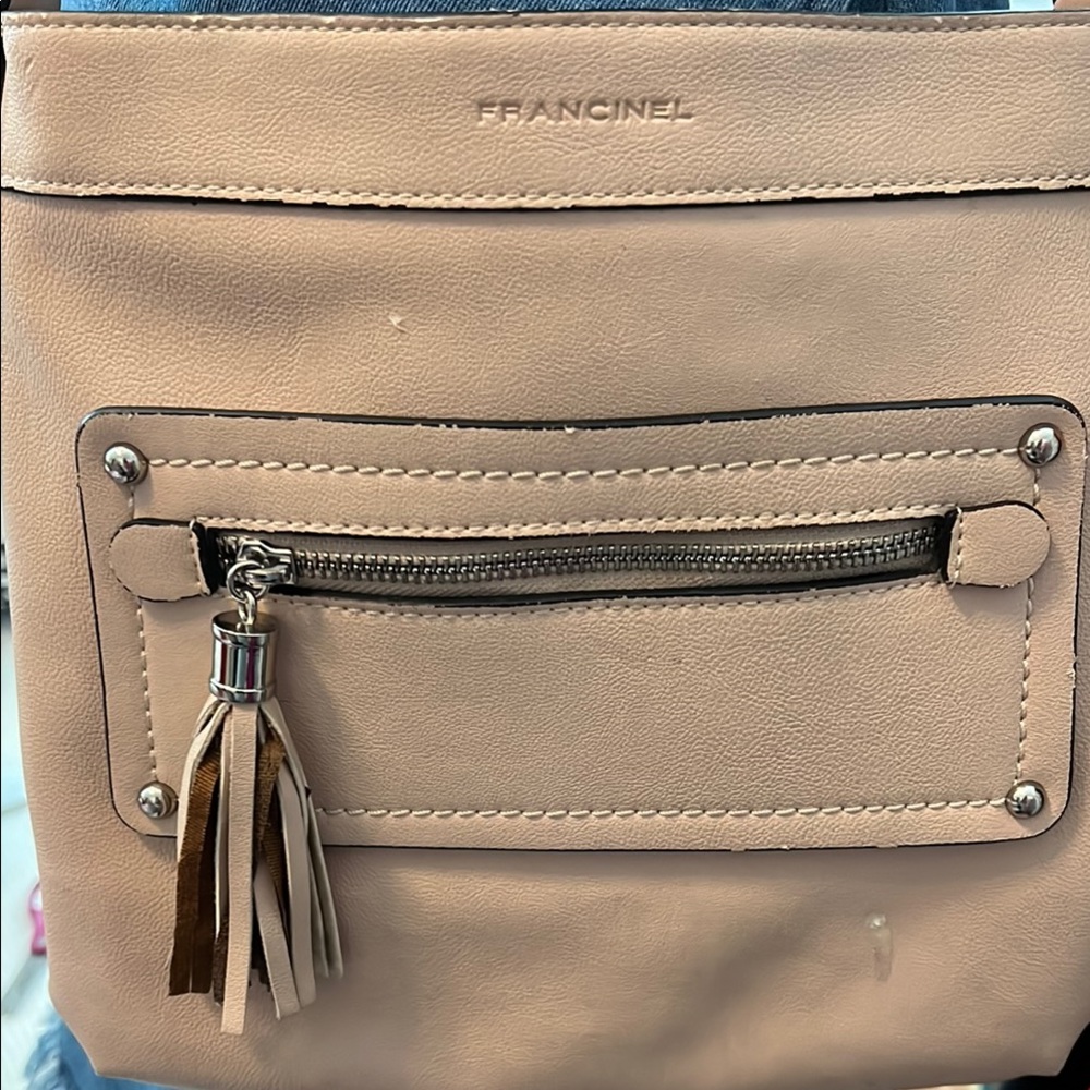 Francinel Tan Crossbody Bag
